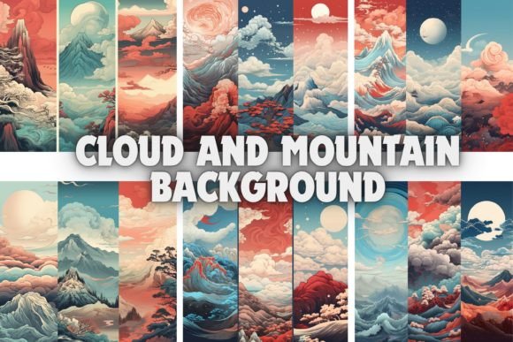 Cloud and Mountain Backgrounds: A Visual Toolkit for Modern Creators