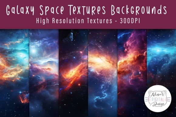 Elevate Your Designs with Galaxy Space Textures Backgrounds