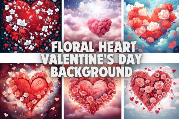 Floral Heart Valentine's Day Backgrounds: A Guide for Creatives
