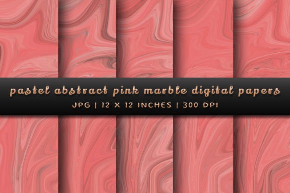 Pastel Abstract Pink Marble Backgrounds