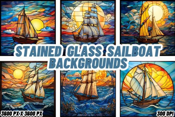 Sail Into Design Serenity with Stained Glass Artistry
