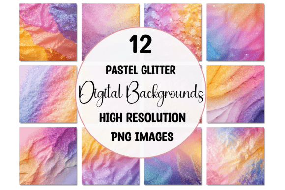 Subtle Sparkle: A Guide to Pastel Glitter Textures