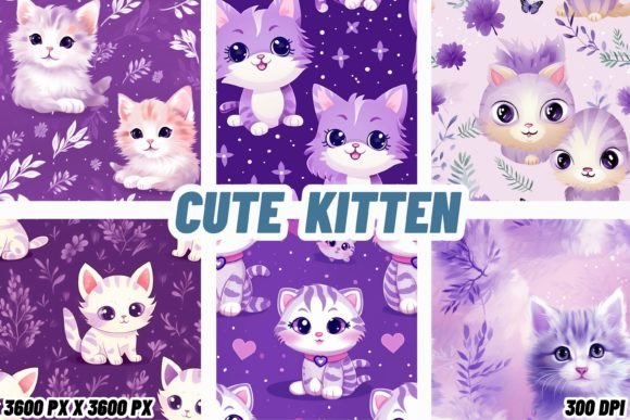Transforming Digital Spaces with Cute Kitten Backgrounds