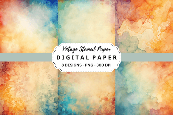 Unlock Authentic Character with Vintage Stained Paper Backgrounds